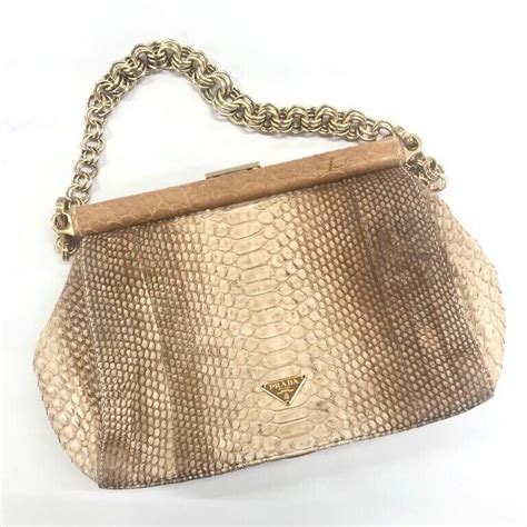 fake snake skin bags|prada bag snake skin.